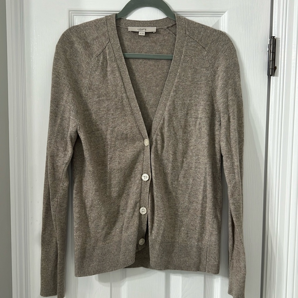 EUC Loft Cardigan, Size M